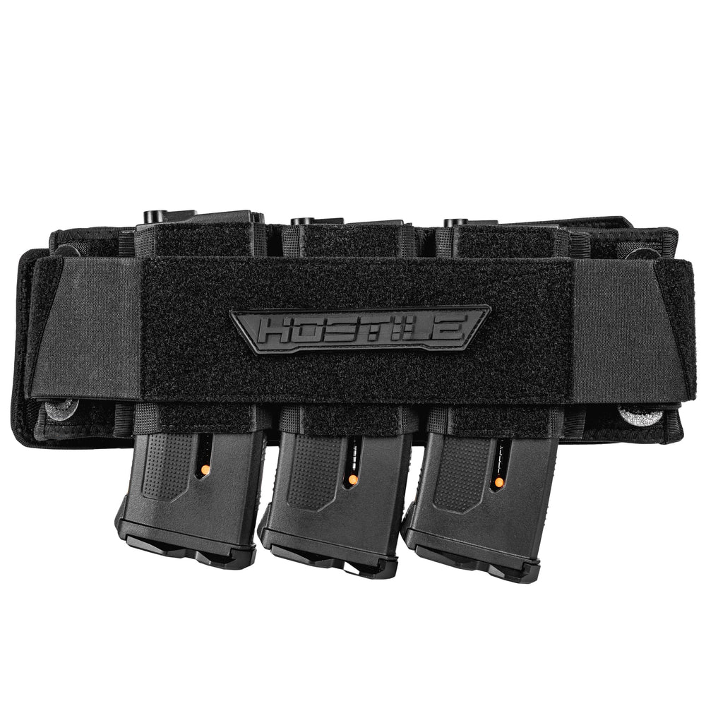 HK Army Hostile SpeedFlex Belt side angle with tension adjustments for secure fit