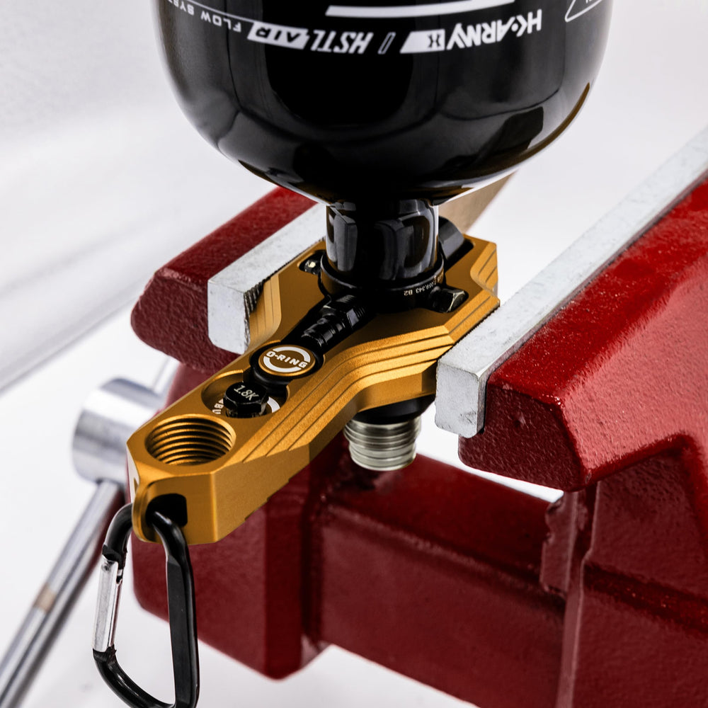HK Army Tank Regulator Multi-Tool includes a carabiner for easy gear attachment.