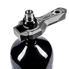 HK Army Tank Regulator Multi-Tool degas area enables safe venting during setup.