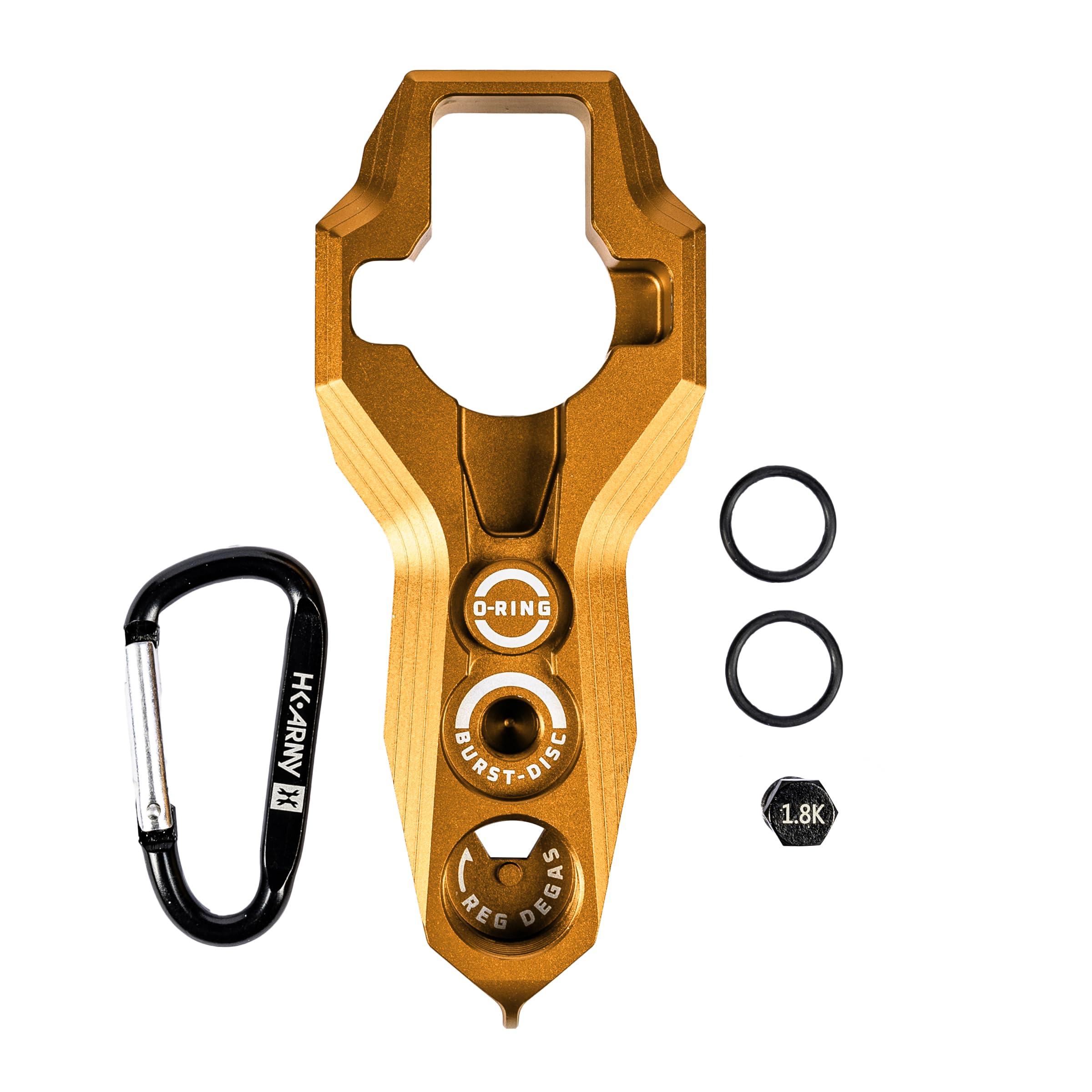 HK Army Tank Regulator Multi-Tool with ergonomic grip for comfortable regulator removal.