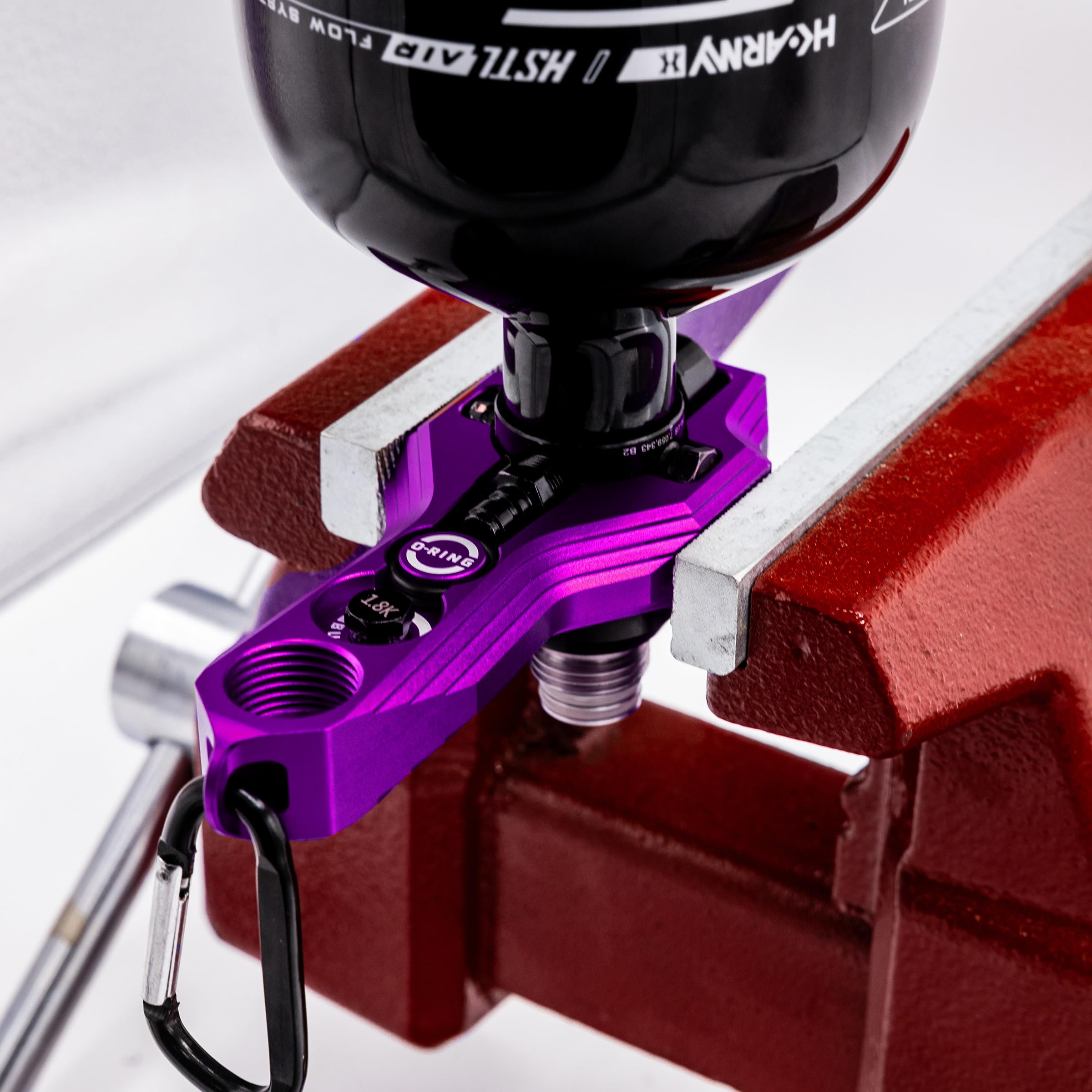 HK Army Tank Regulator Multi-Tool Purple includes O-rings and burst disc for versatility.