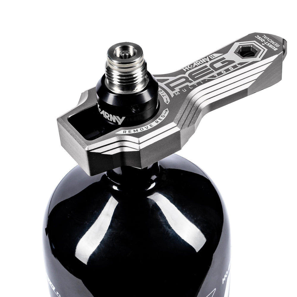 HK Army Tank Regulator Multi-Tool universal fit for standard and long body regulators.