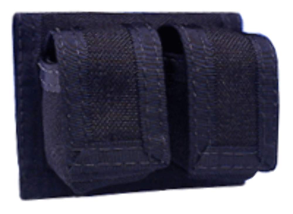 HKS 100-B Cordura Case on belt for fast access during shooting