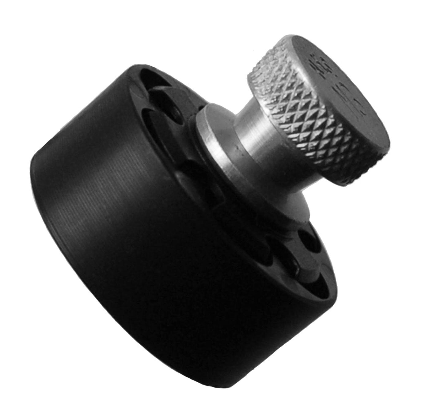 HKS Revolver Speedloader MK3-A angled view highlighting quick reload capability.