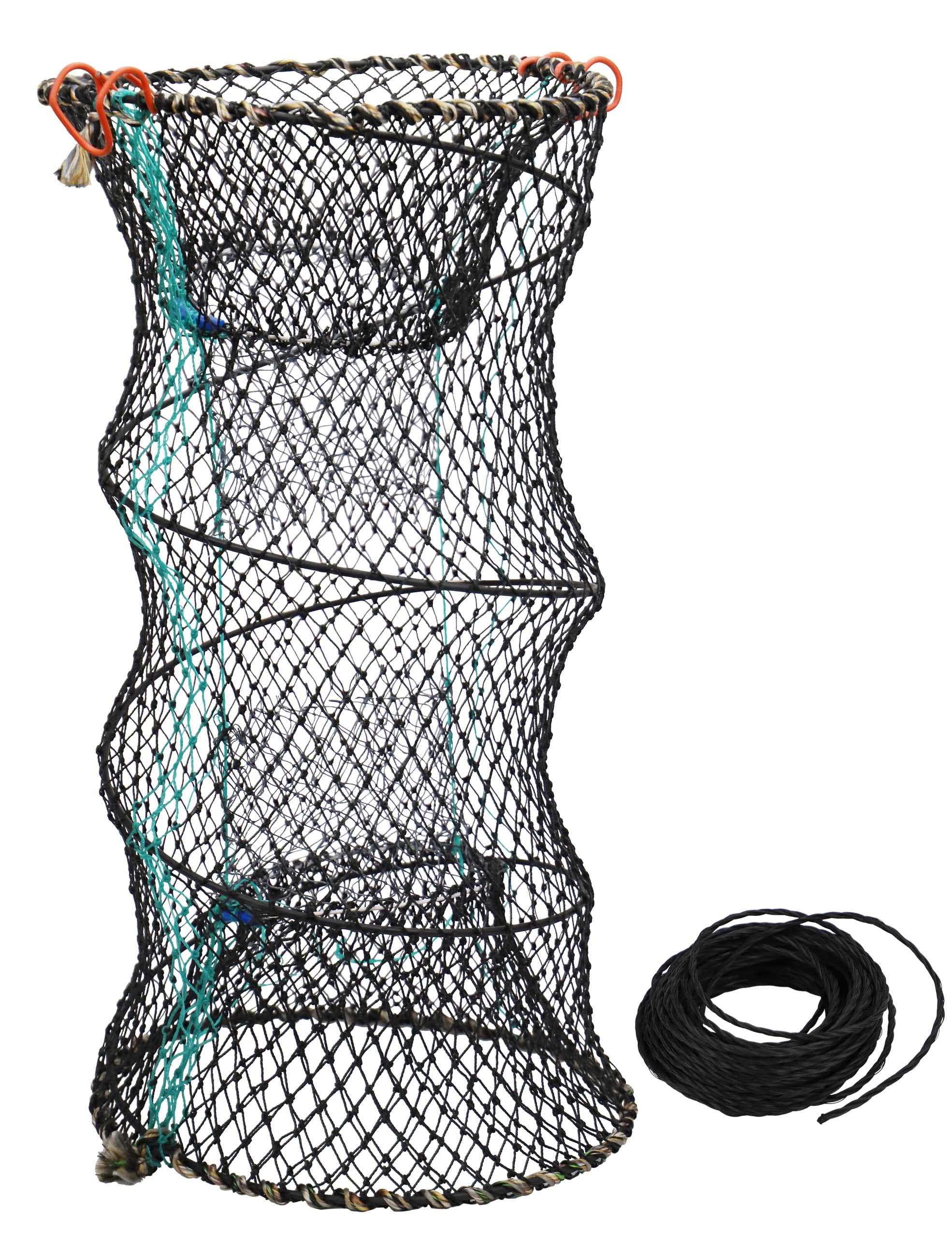 Hlotmeky crab trap sized 20.5 x 9.8 inches with 10m hand rope