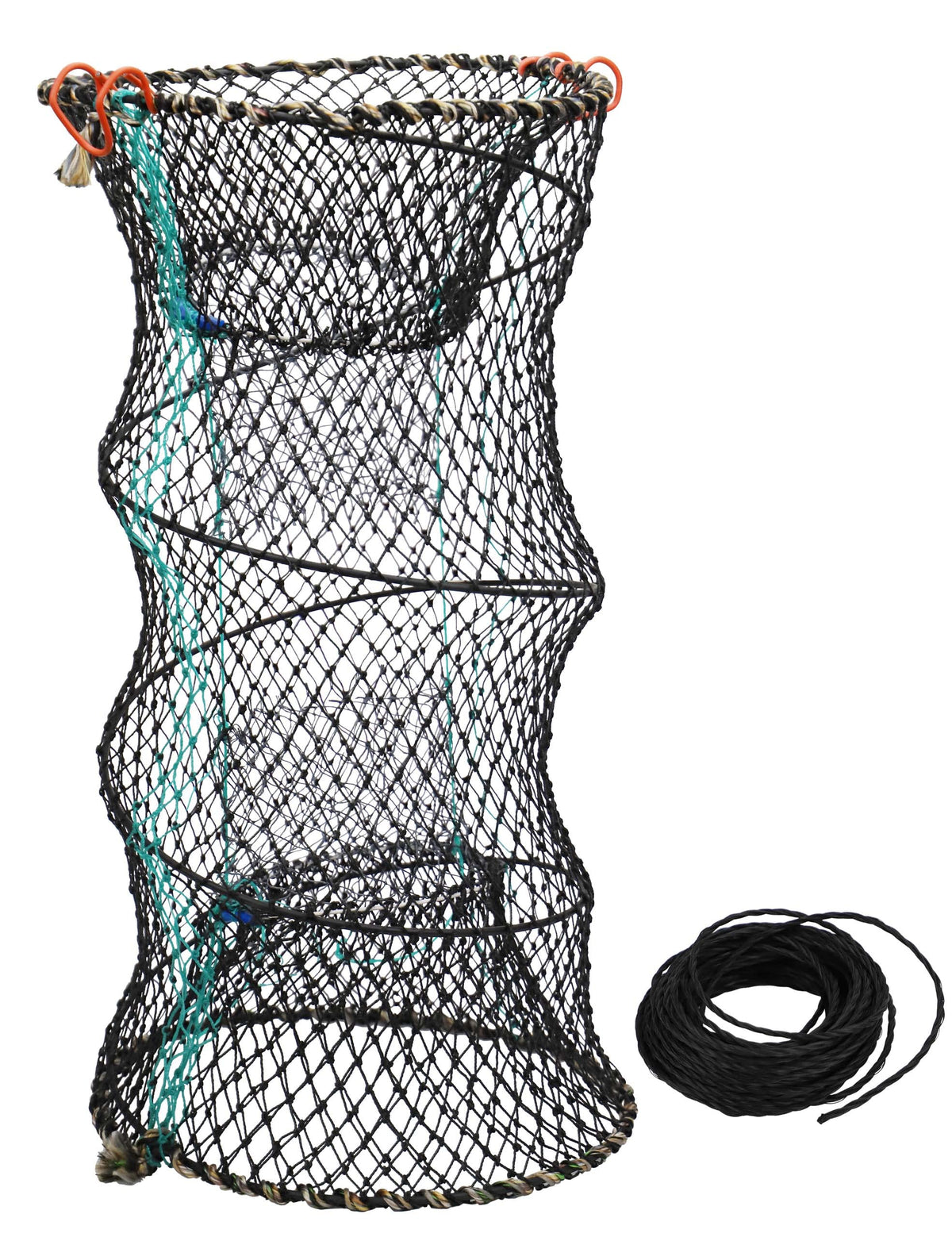 Hlotmeky crab trap sized 20.5 x 9.8 inches with 10m hand rope