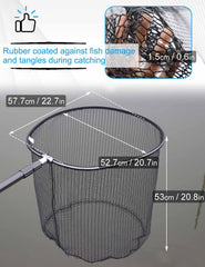 Hlotmeky kayak fishing net portable and lightweight for on-water trips.