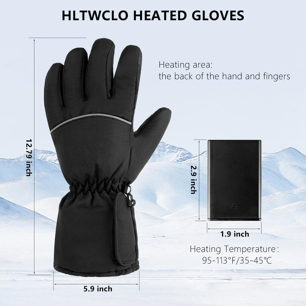 HLTWCLO heated gloves demonstrate touchscreen compatibility for on-the-go use