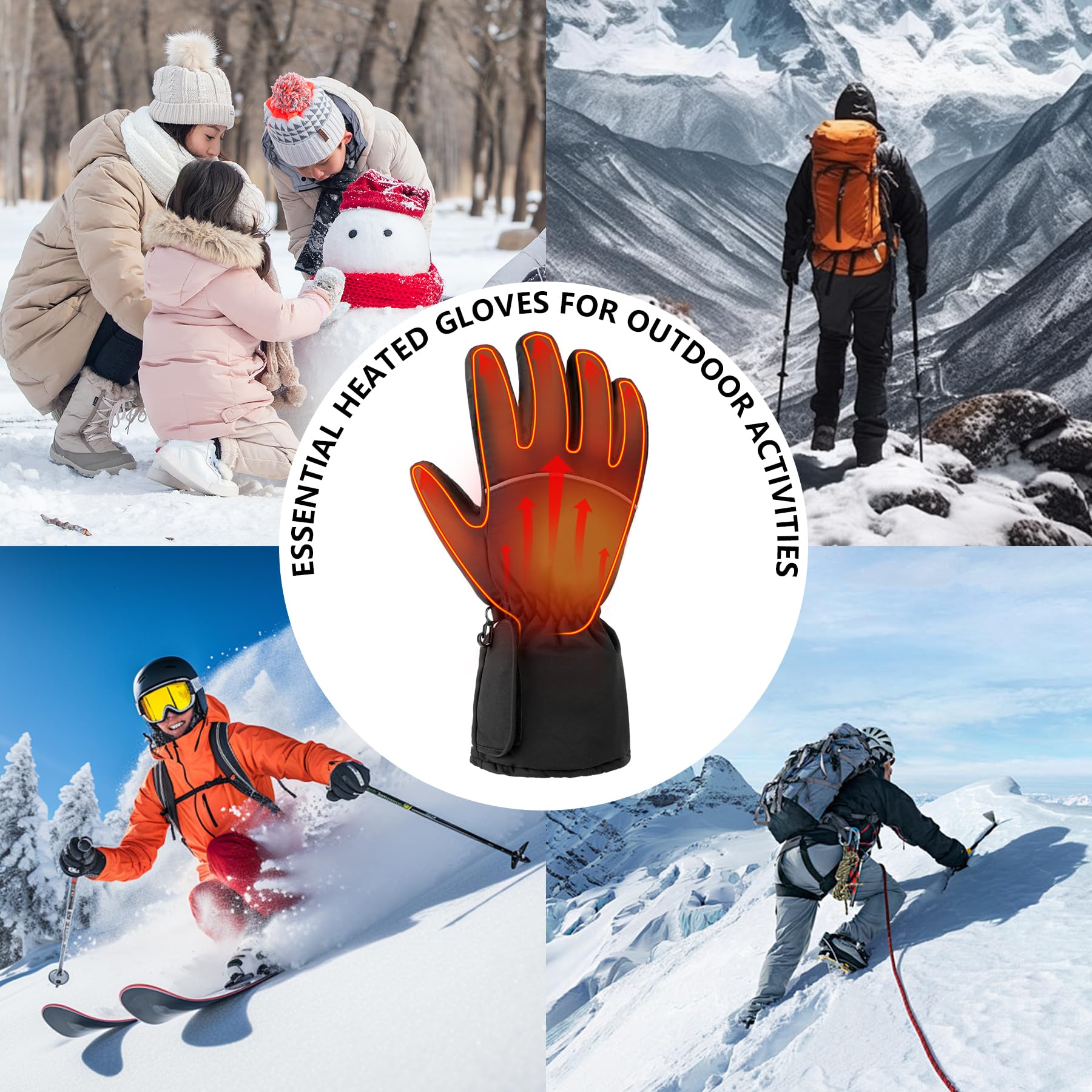 HLTWCLO heated gloves include USB battery boxes for portable power