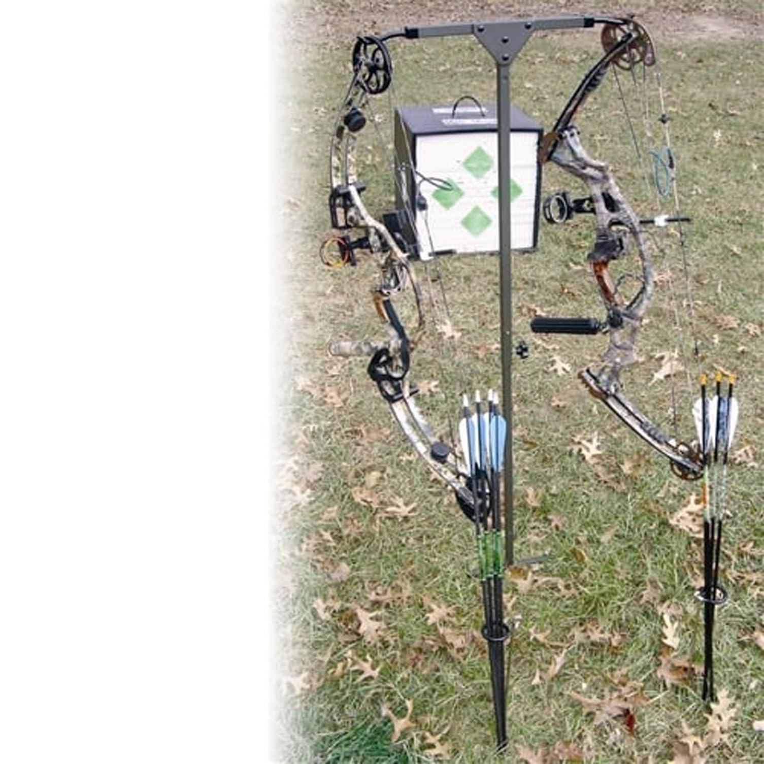 HME Archer's Arrow Caddies shown with dual-sided hanger for easy arrow access.