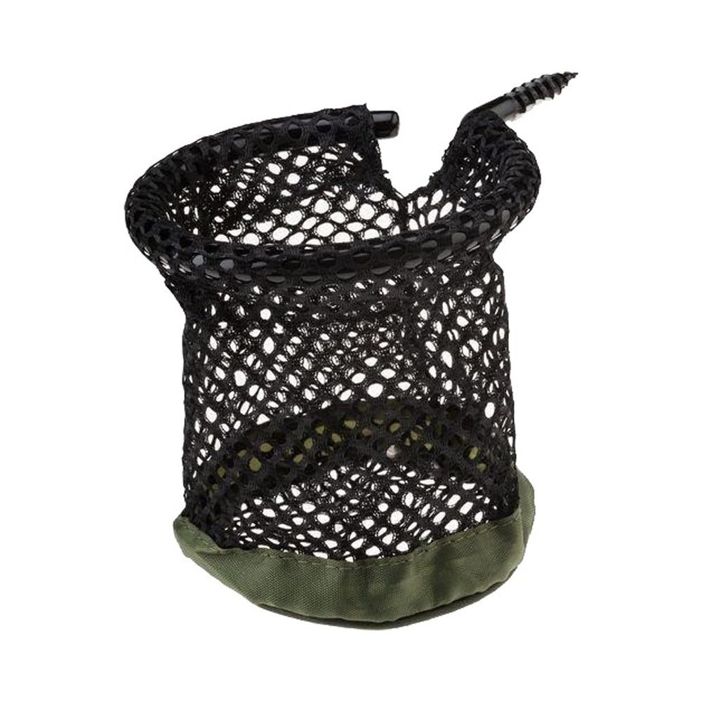 HME Drink Holder Ring screws into a tree for easy beverage access.