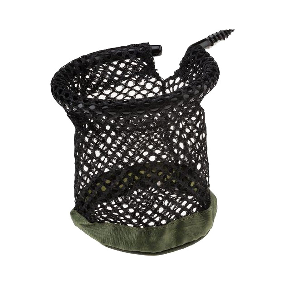 HME Drink Holder Ring screws into a tree for easy beverage access.