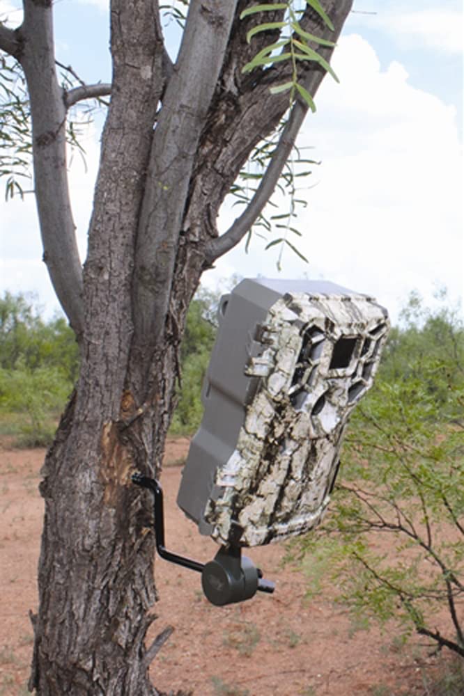 HME Economy Trail Camera Holder with secure locking knob for steady mounting.
