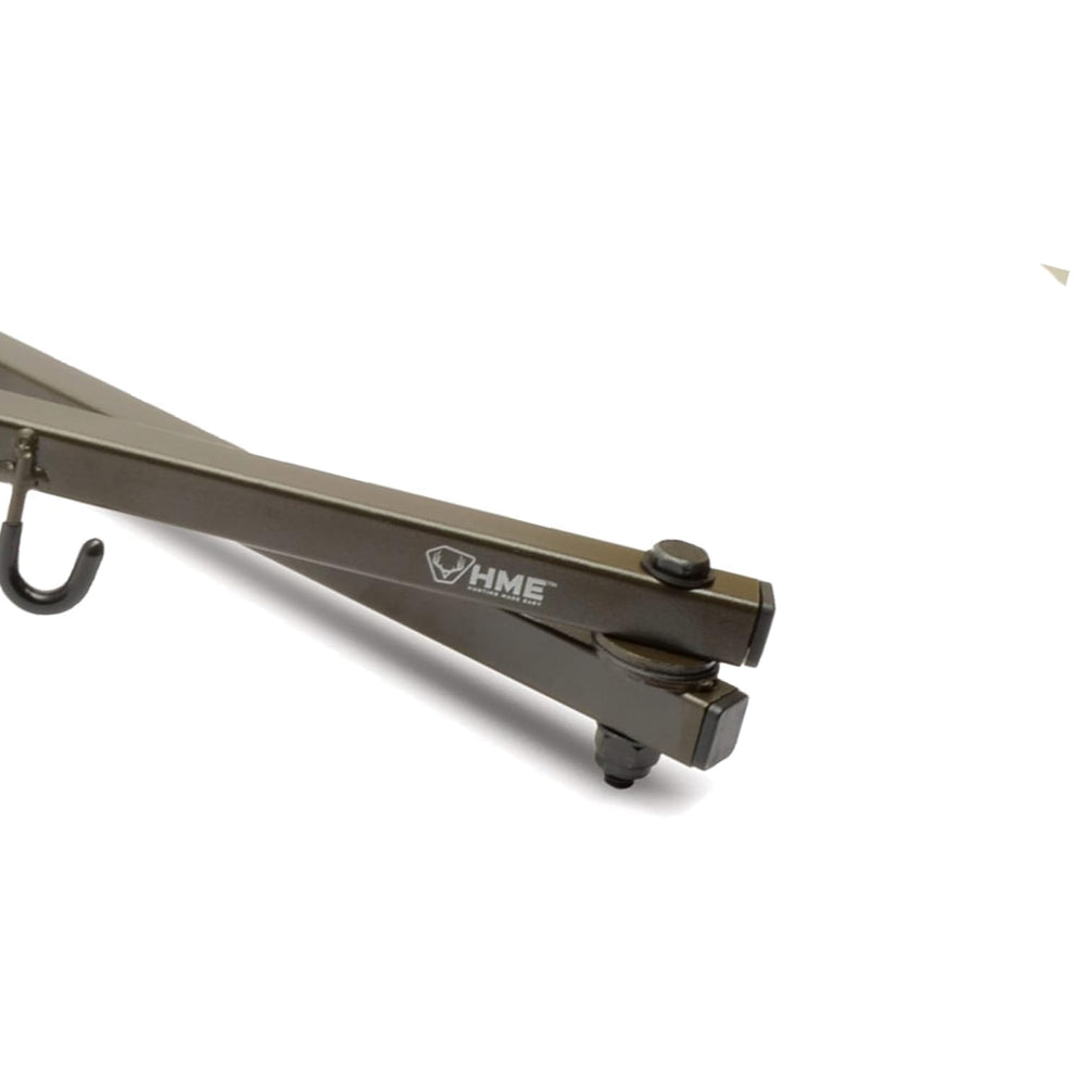 HME bow hanger constructed from high-quality materials for outdoor durability