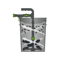HME Game Washer with adjustable water flow for tailored cleaning.