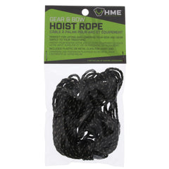 HME gear rope includes an extra plastic clip for bow hoisting versatility.