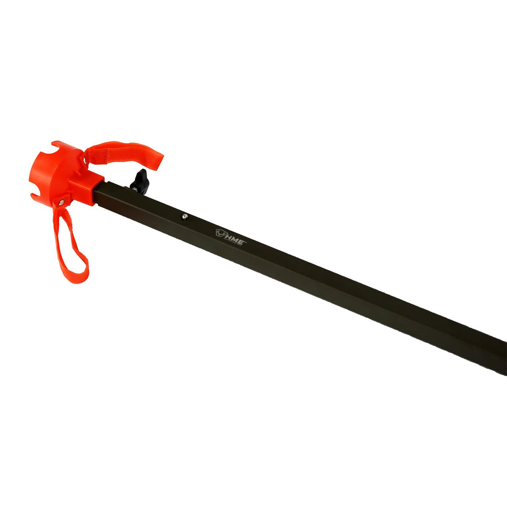 HME ground blind protection-from-elements pole shields roof under snow