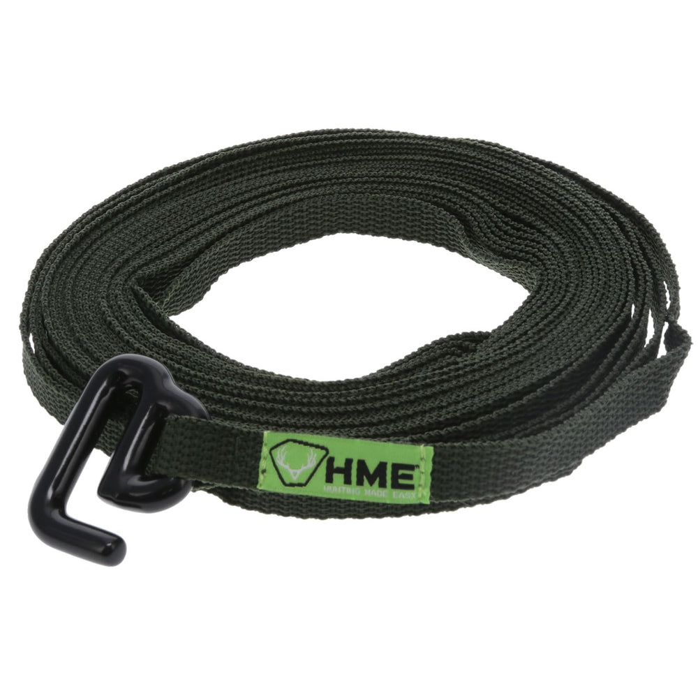 HME Heavy Duty Sling Hoist with 25 ft webbing for secure gun lifting.