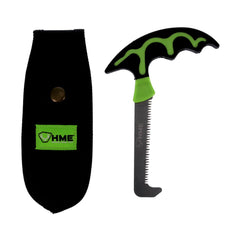 HME hunting bone saw with scabbard for safe transport