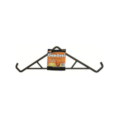 Close-up of olive powder-coated Mega Game Hanging Gambrel showing closed hook design.