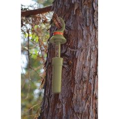 HME Seal-Tite Drop Wick rain-shedding roof protects scent in wet weather