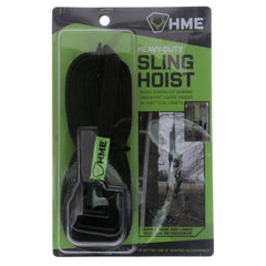 HME Sling Hoist PVC coating provides secure lifting and protection against slips.