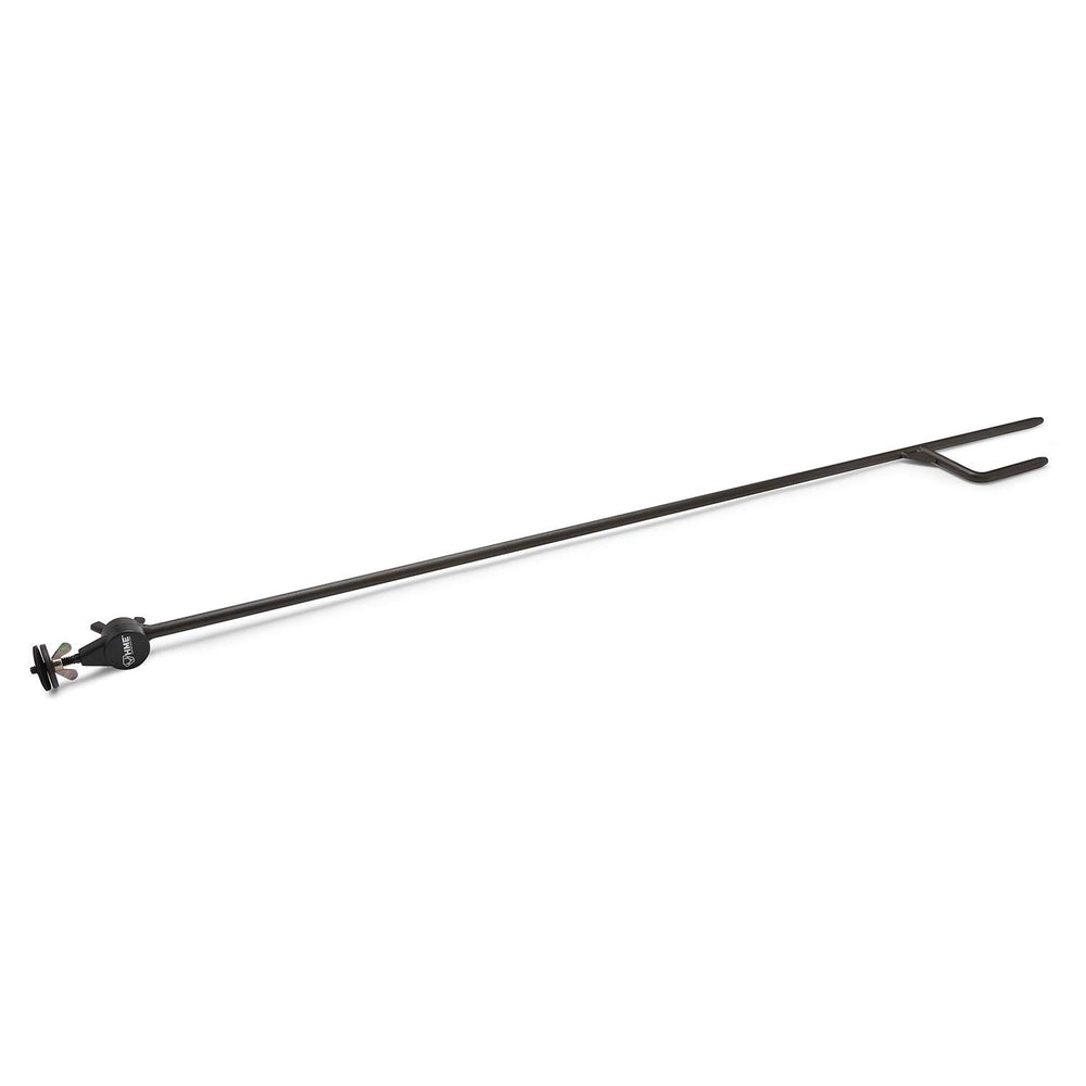 HME holder posts in-field setup demonstrating quick step-in design for field use