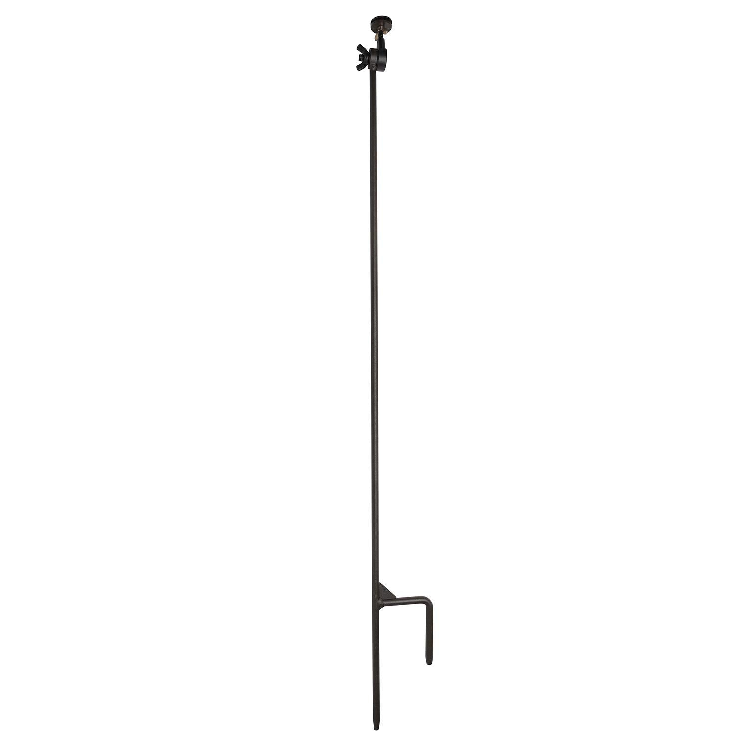 HME trail camera holder posts assembly close-up highlighting secure twist-free design