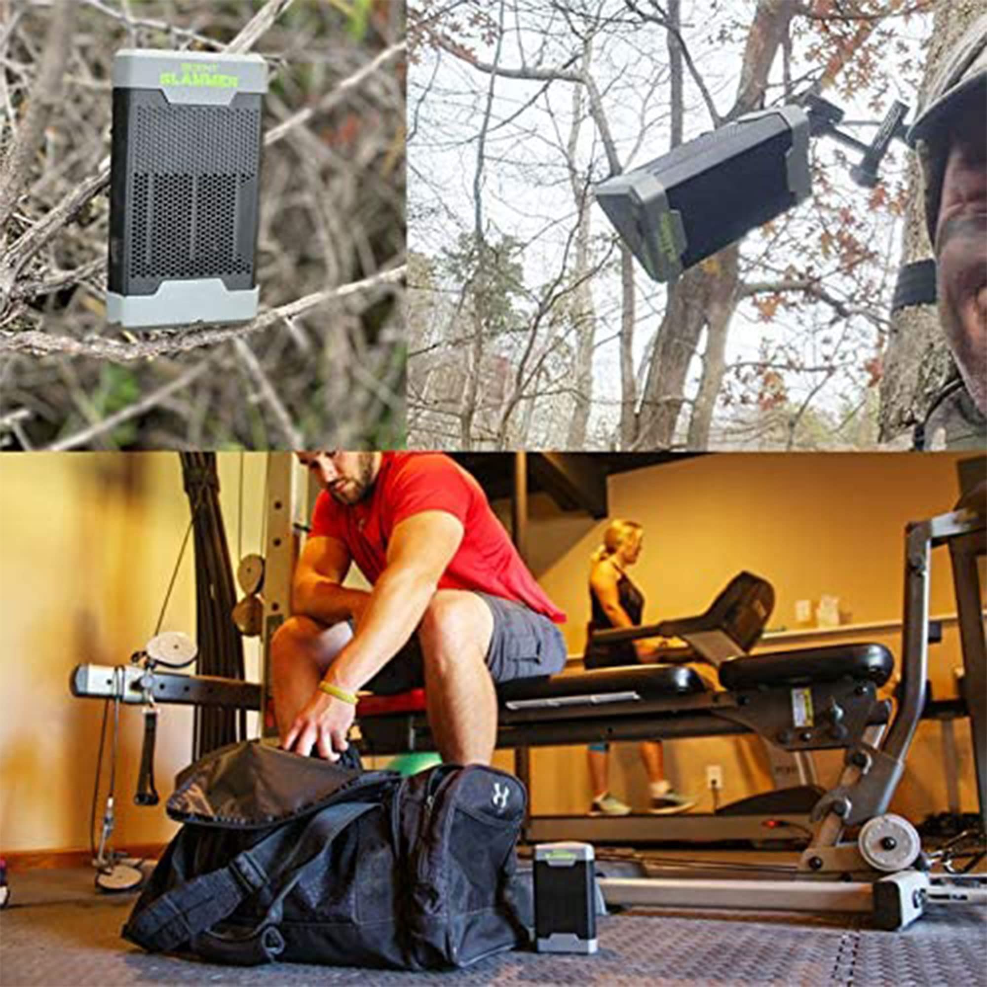 HME Trow-N-Go 5000mAh battery provides up to eight hours of use.