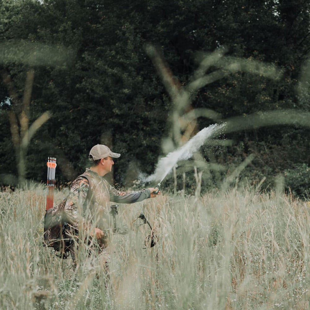 HME Wind Indicator operates quietly to maintain stealth during scouting and hunts.