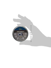 Close-up of aerodynamic torpedo design of H&N Rabbit Magnum II pellets