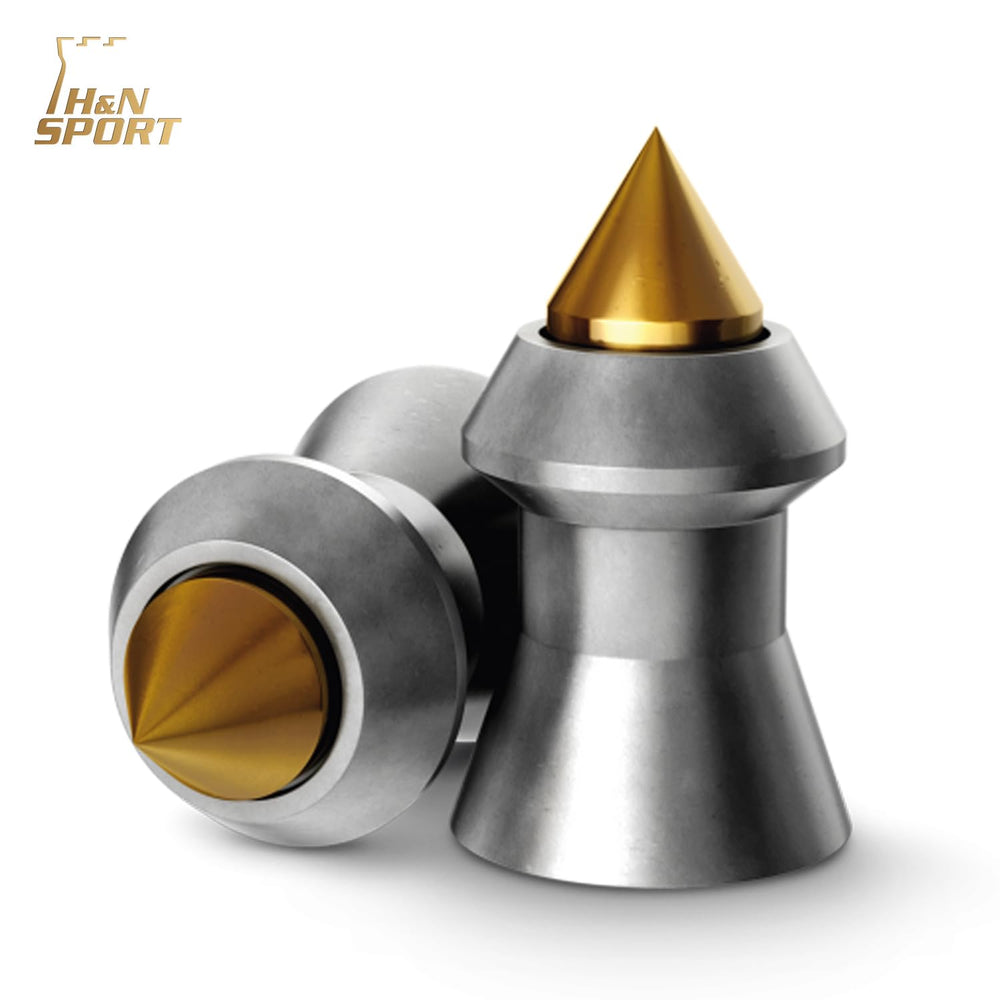 H&N Sport Hornet .22 pellets 16.2 grains offer reliable impact at medium ranges.