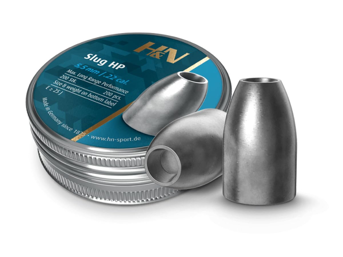 H&N Sport Slug HP II 217-caliber slug for precision target shooting.