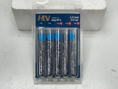 H&N Slug HP II five-type layout enabling side-by-side performance comparison.