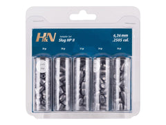 H&N Sport Slug HP II Sampler packaging with five slug types for quick comparison.