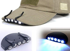 HnF shop clip-on headlamp with white LEDs for versatile nighttime tasks