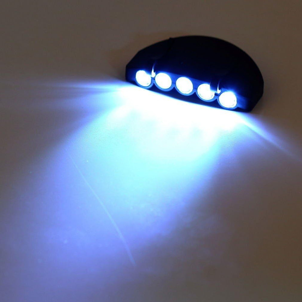 HnF shop compact ABS plastic headlamp in black for easy carry