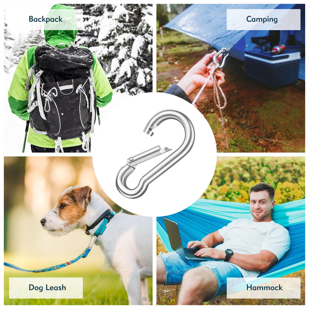 Hnnyyie spring snap hook keychain offers quick, reliable attachments for keys and gear.