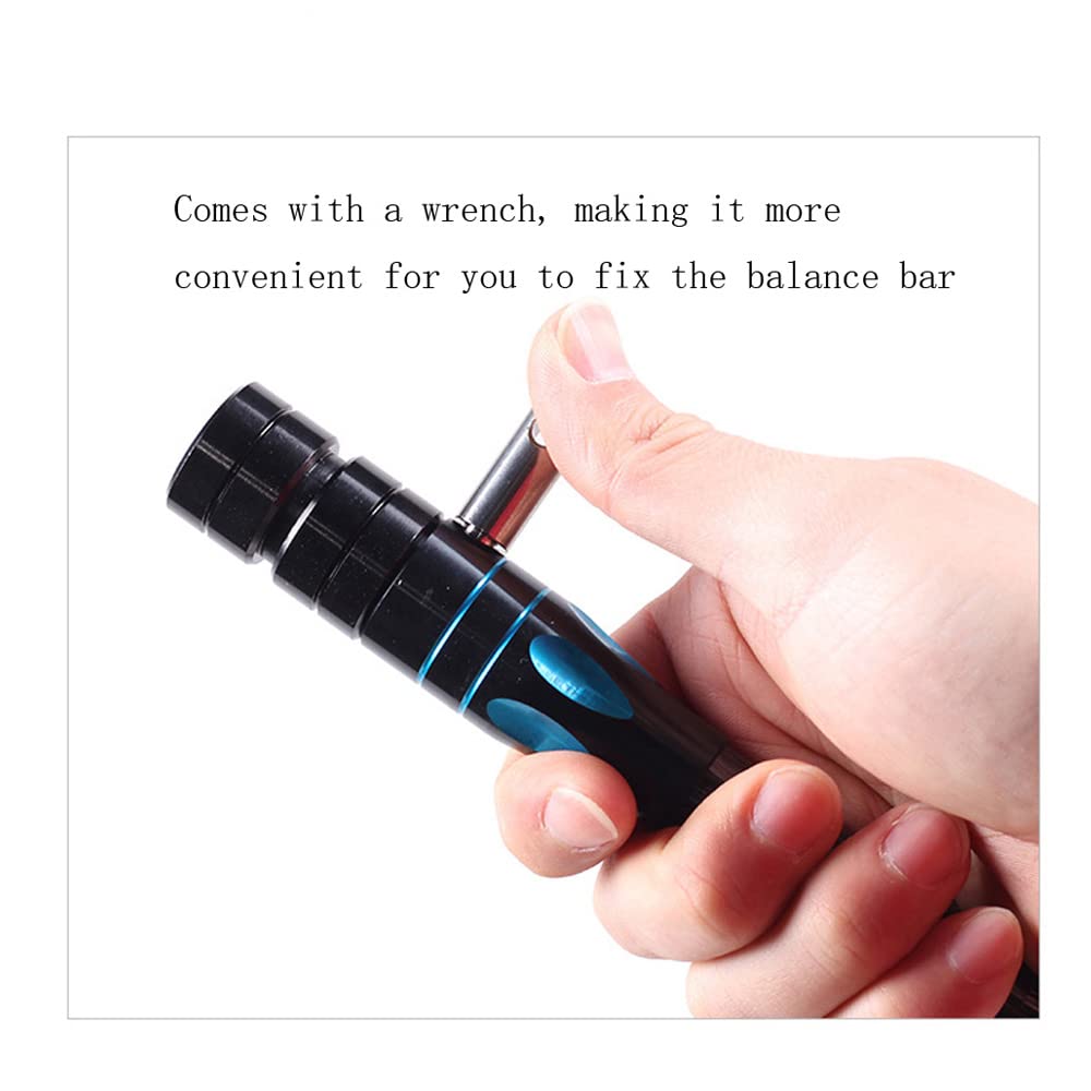 HNZMDY removable end weights allow quick balance adjustments for archery setups.