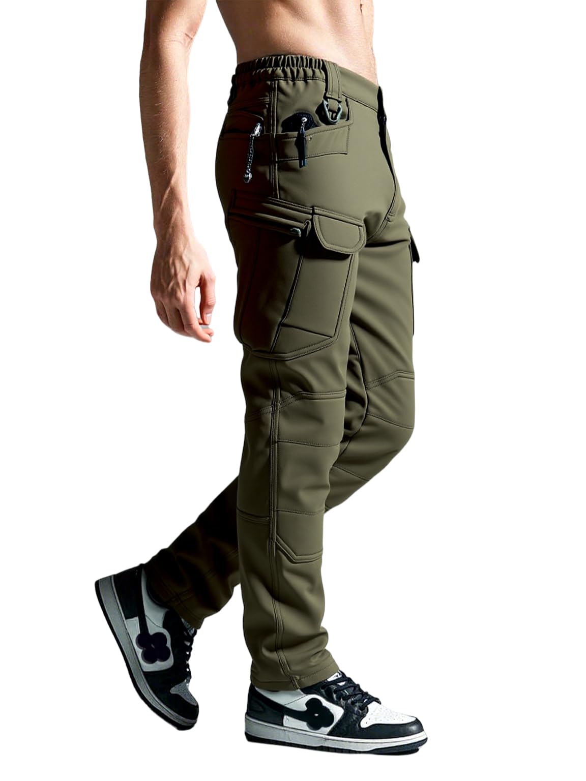 HOANCAQH knee reinforcement detail emphasizes durability during tough tasks