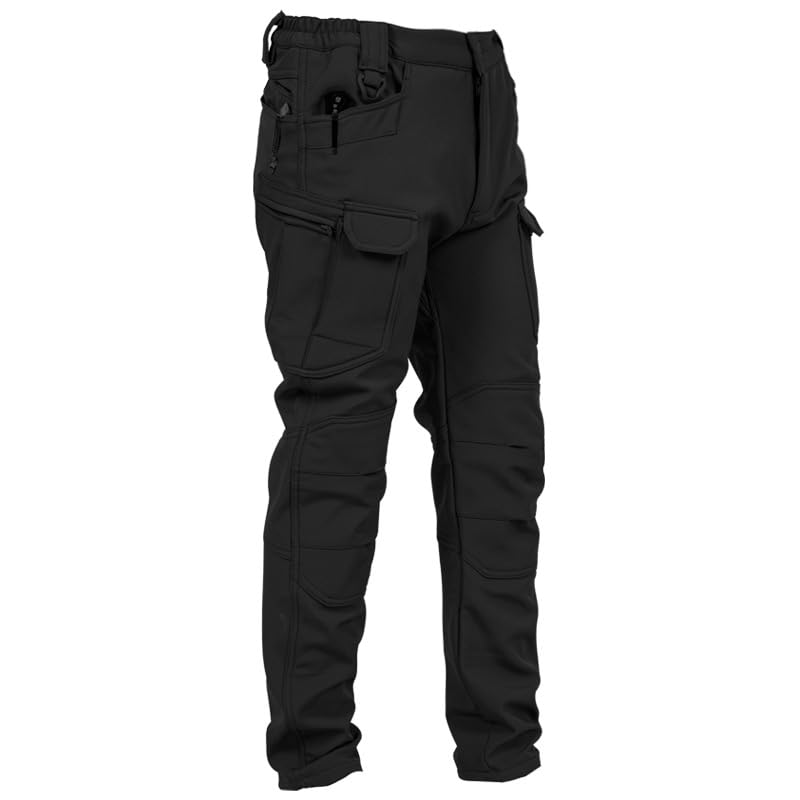 HOANCAQH tactical cargo pants zippered hip pockets keep valuables safe