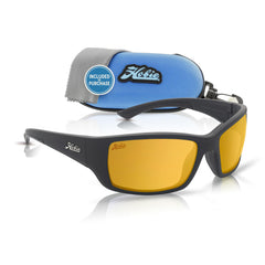 Hobie Everglades hydroclean lenses closeup show glare-free vision in bright sun