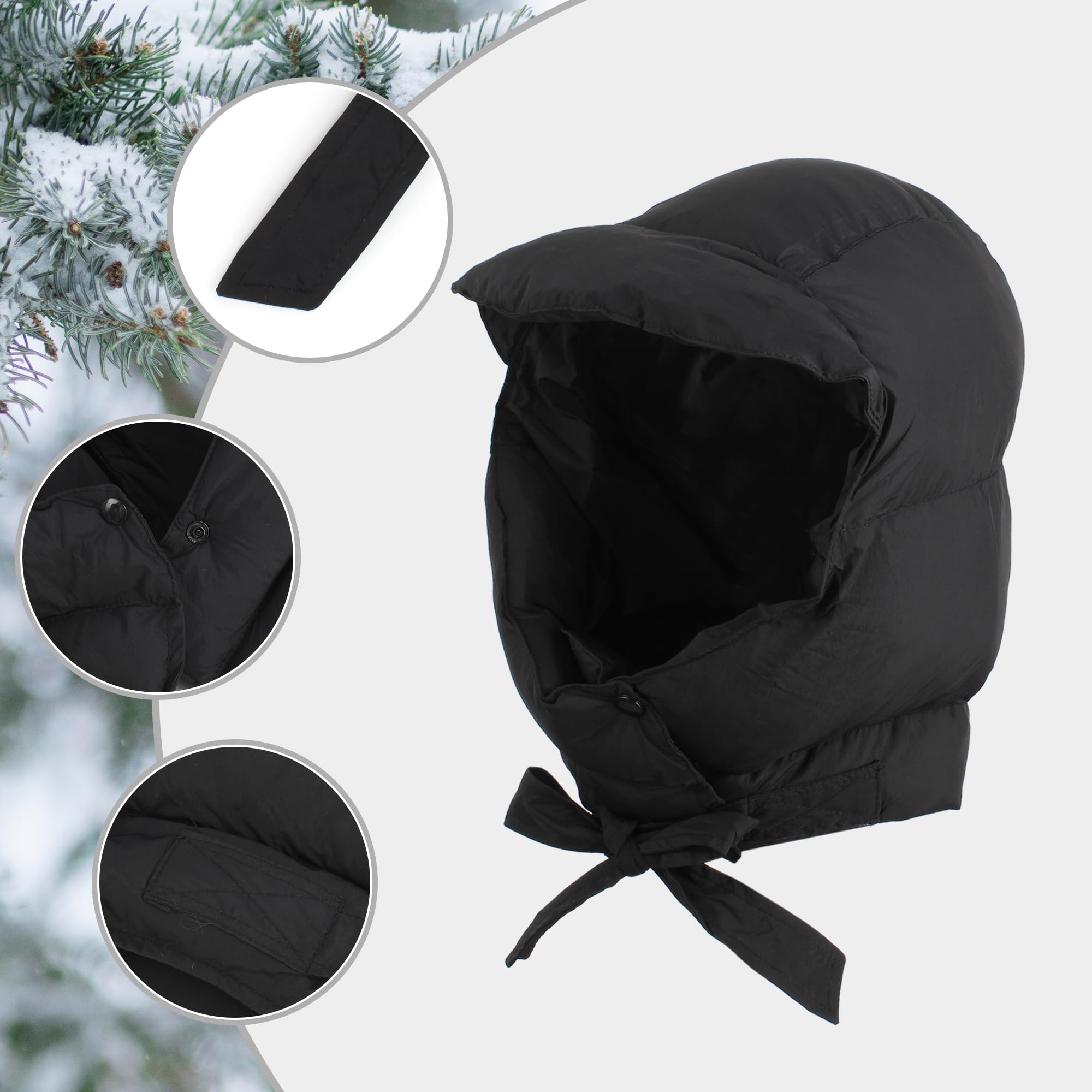 Hoce down-filled interior delivers lightweight warmth ready to pack