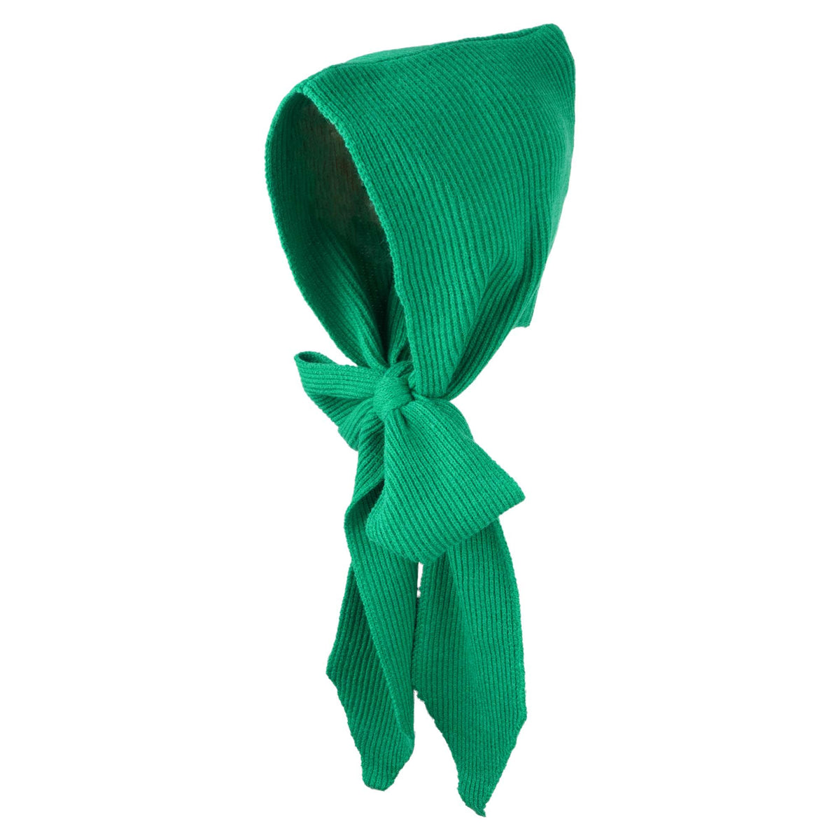 Hoce green hooded scarf hat for outdoor warmth and style.