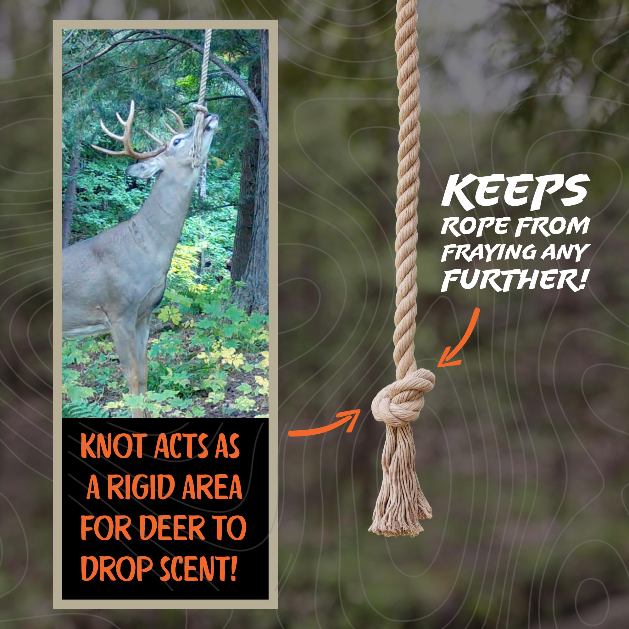 AllSeason scent bottle designed for year-round whitetail attraction.