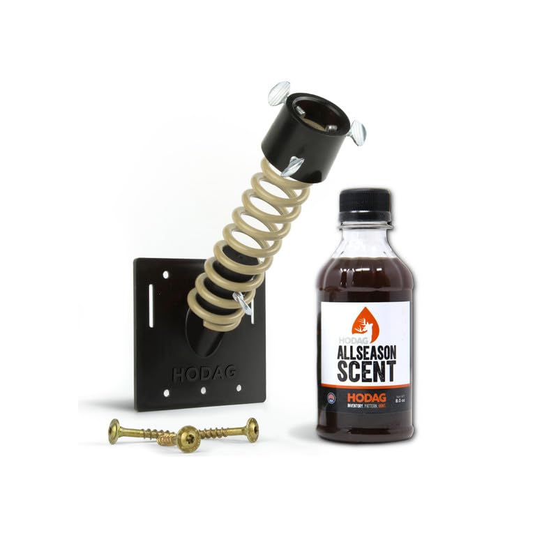 HODAG Licking Branch kit assembled for quick mock scrape setup for consistent deer interaction