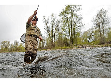 Hodgman Mackenzie bootfoot waders offer nylon protection and a 25% tougher PVC boot for longevity.