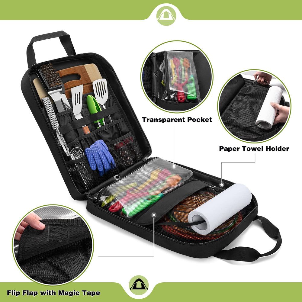 HODRANT lower pocket with elastic and zipper keeps gear secure during transit.