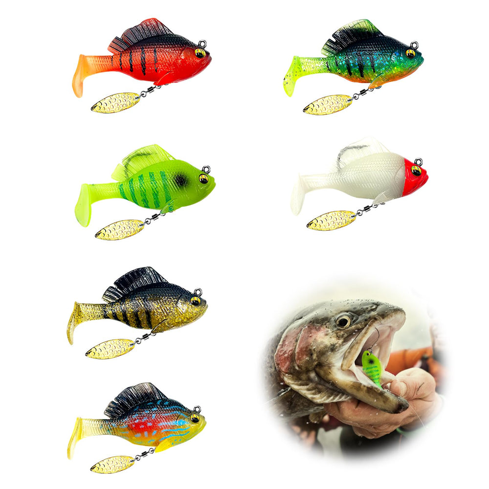 Durable PVC soft plastic construction of Hoeslaw lures