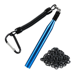 Hoeslaw Wacky Rig Tool Blue with 300 O-Rings